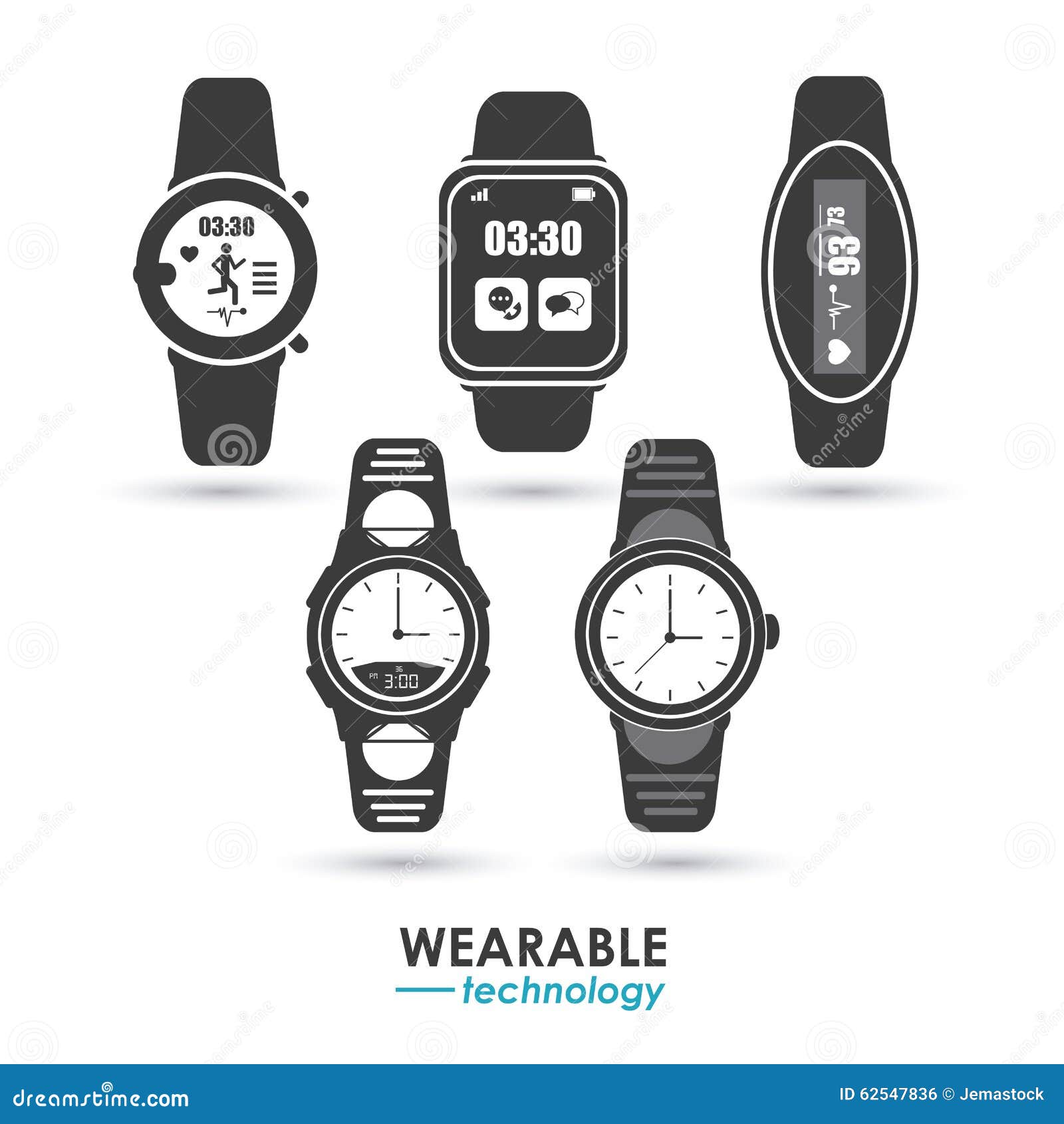Wearable Technology , Vector Design Stock Vector Illustration of design 62547836