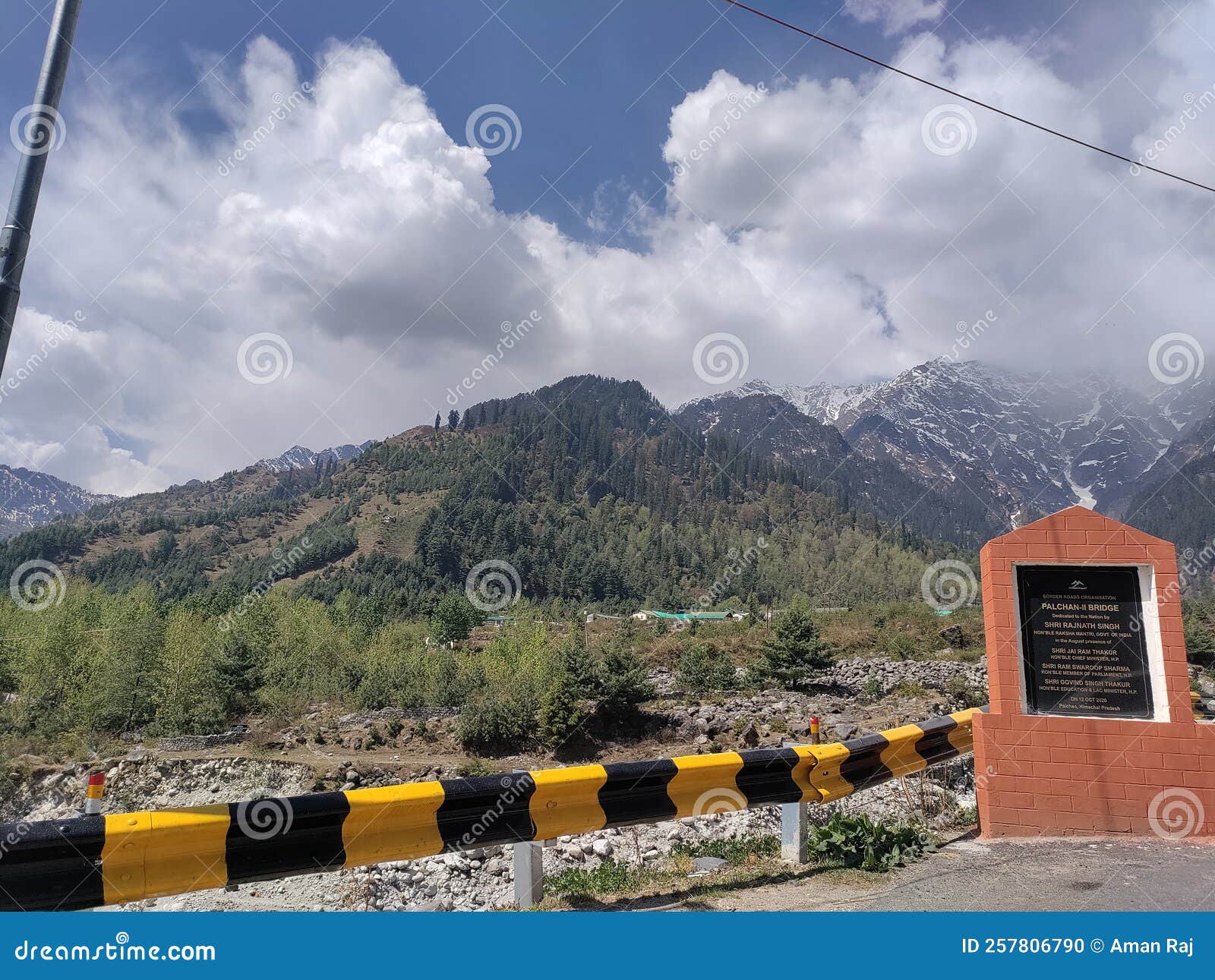 Weather Beautiful, Simla Manali Stock Photo Image of valley, road