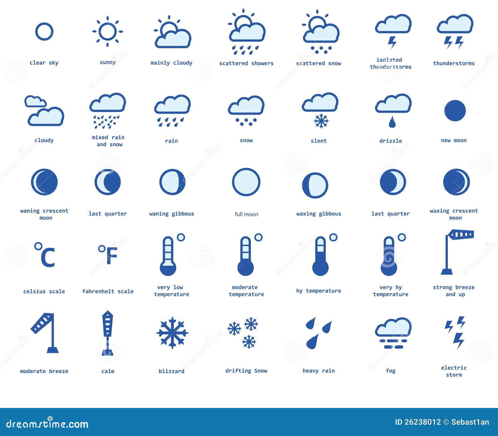 weather icon set