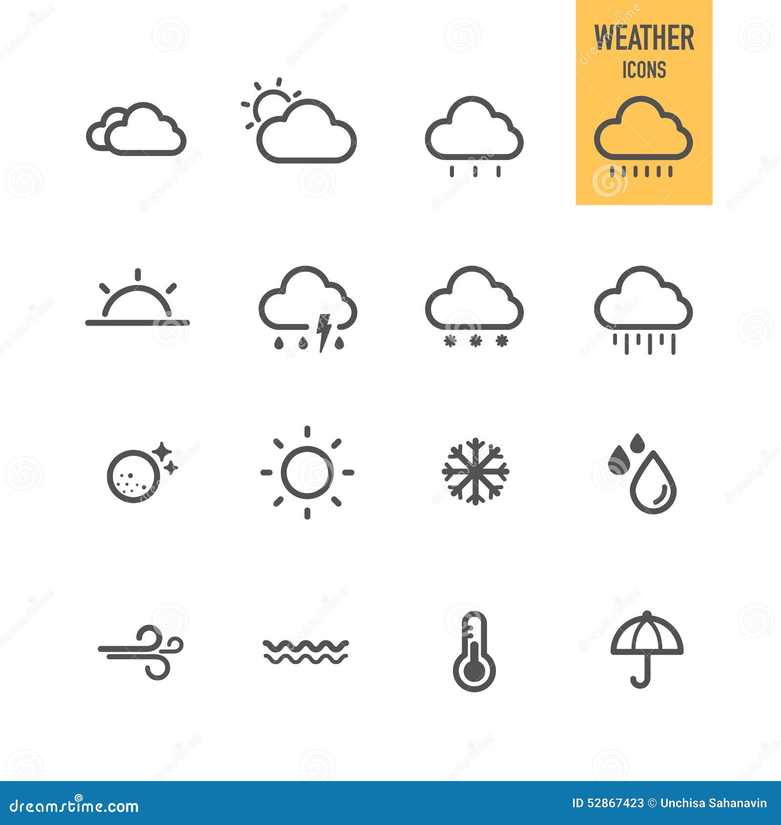 weather icons sets.