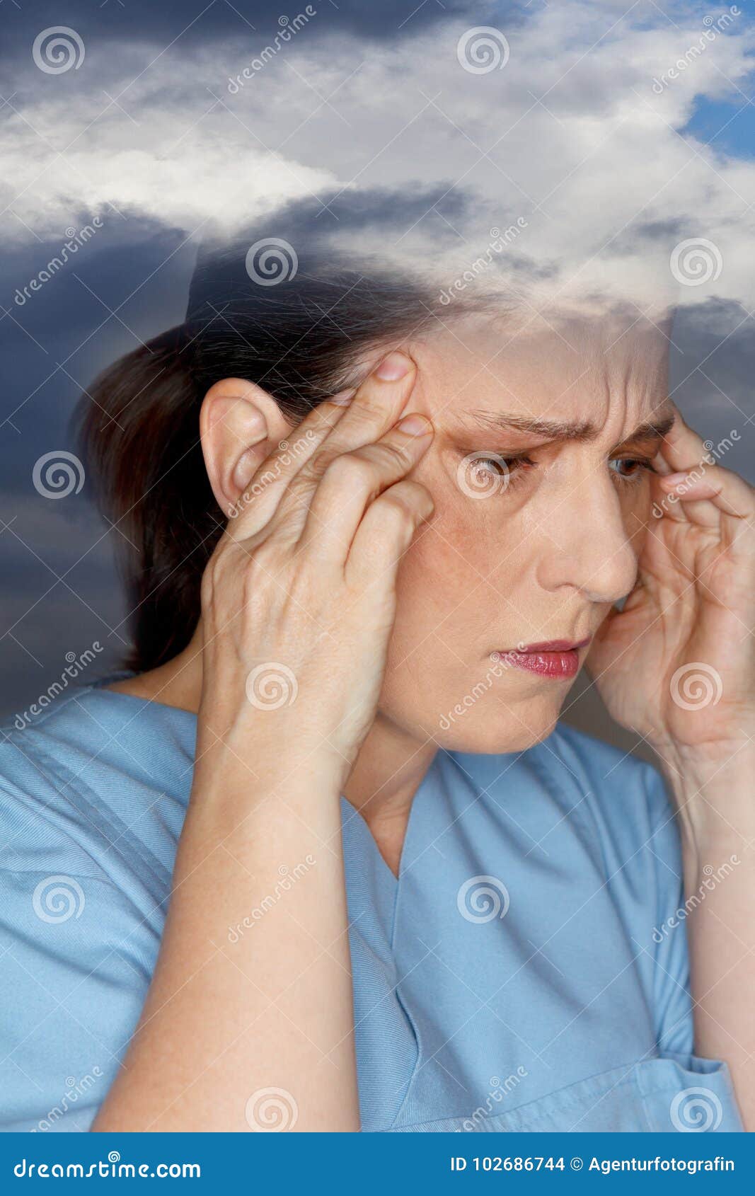 weather sensitivity sensitive woman headache