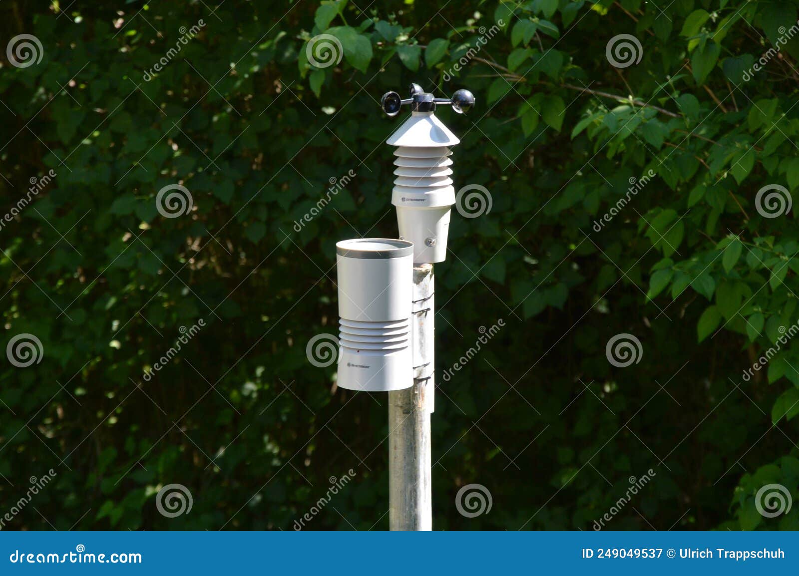 A Weather Station in the Garden Editorial Photography Image of