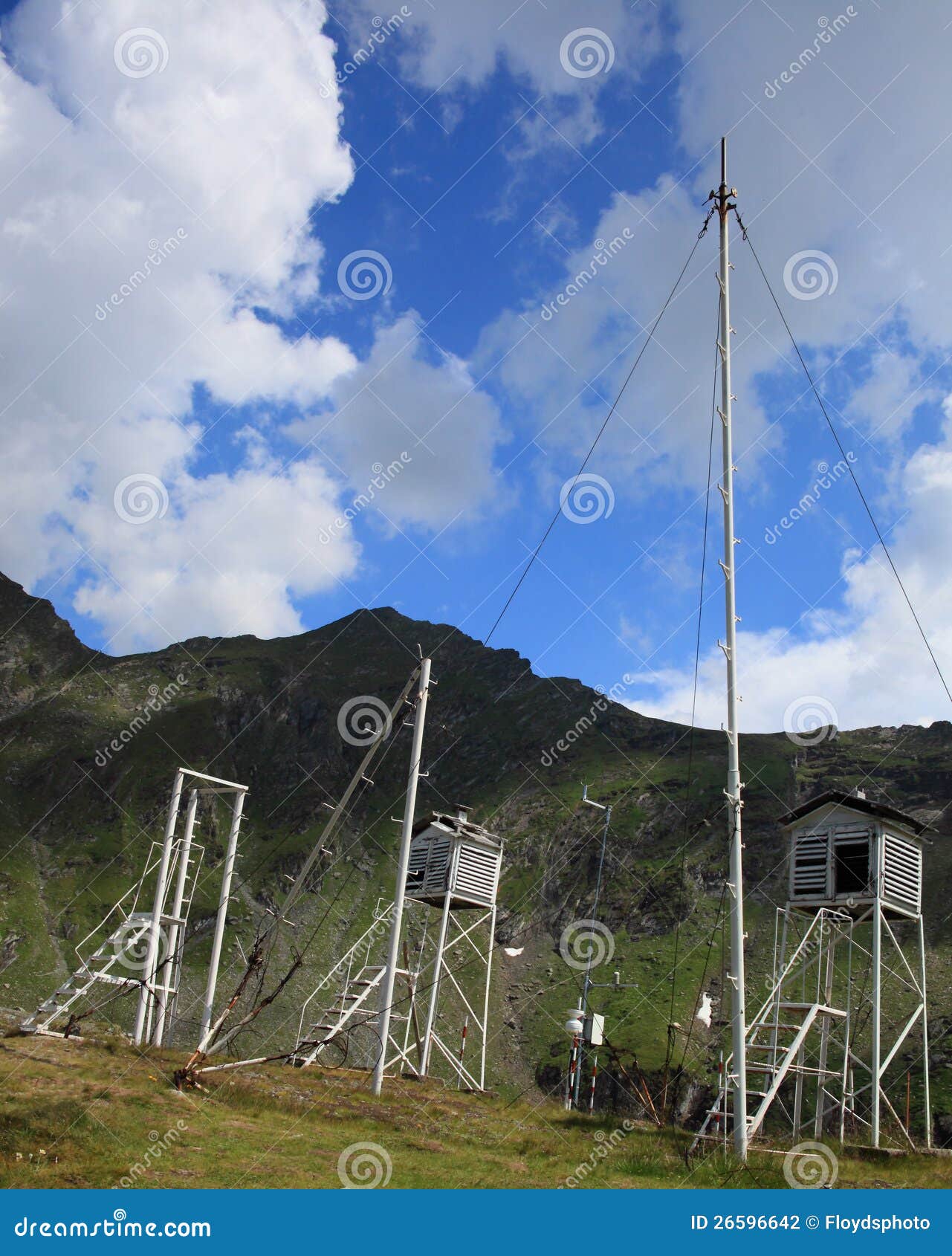 weather station at high altitude