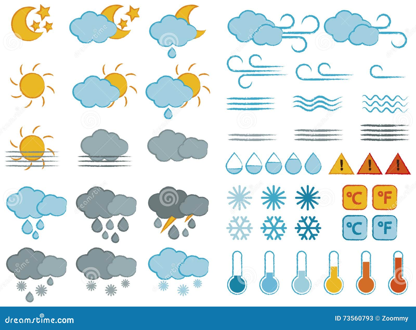 weather s and icons set