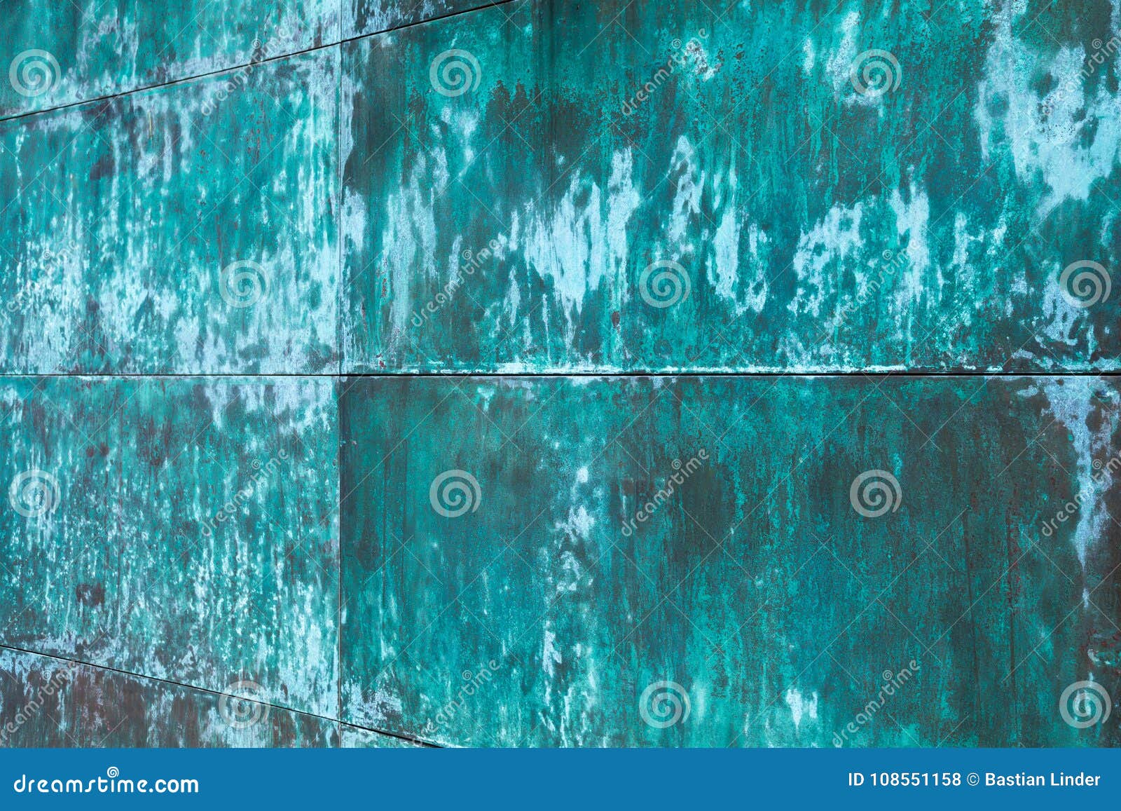 Weathered, Oxidized Copper Wall Structure Stock Photo Image of rough