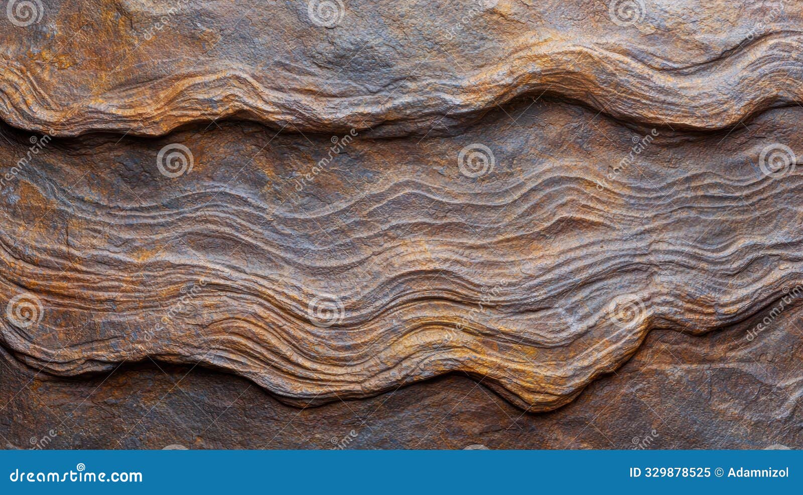 weathered rock surface with intricate patterns and textures