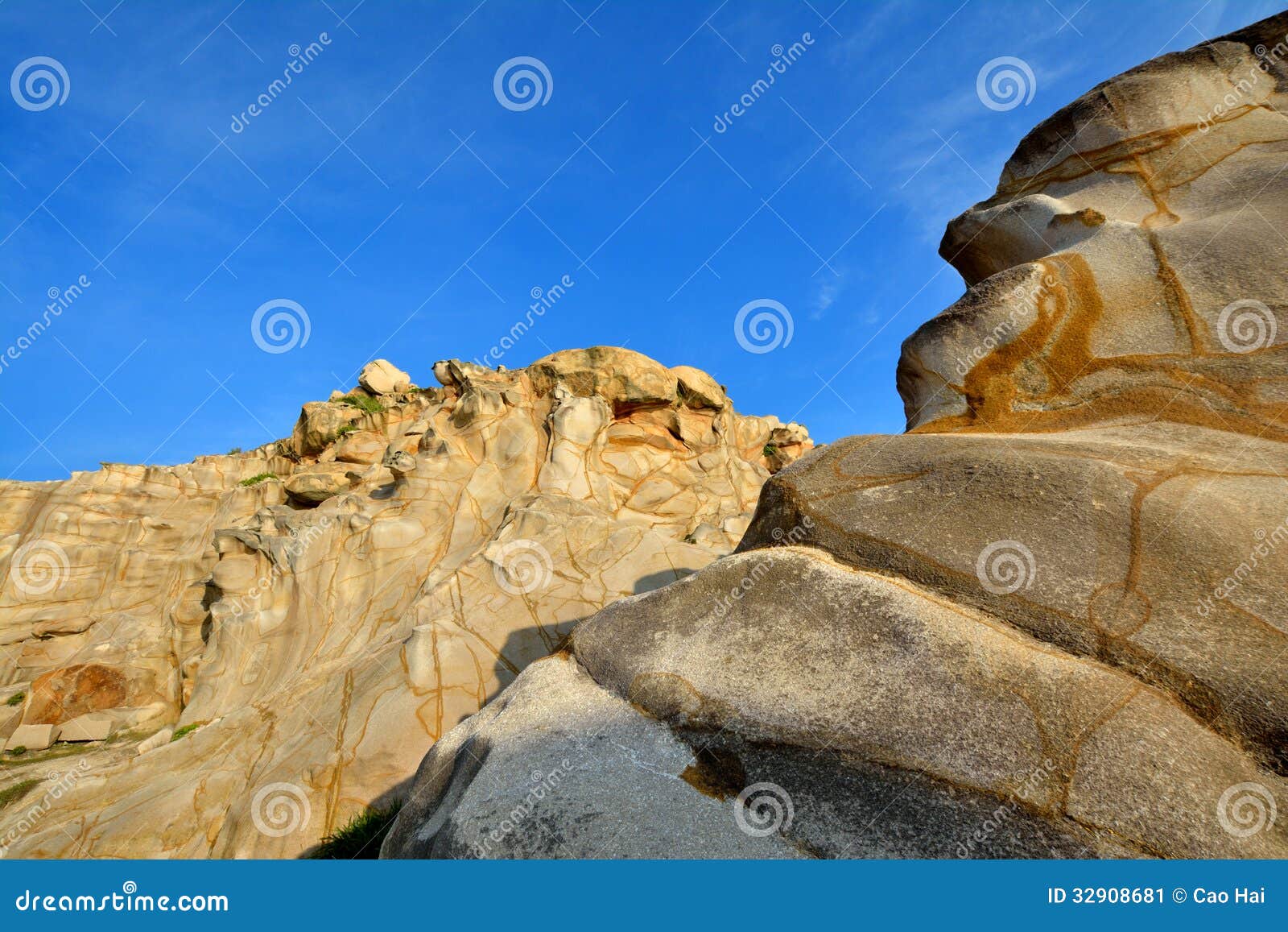 Weathering Granite in Fujian, South of China Stock Image - Image of ...