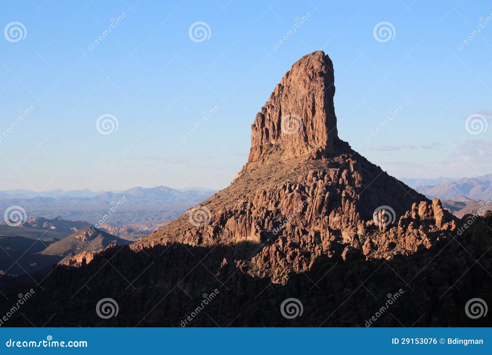 Weaver s Needle, Arizona stock photo. Image of photograph 29153076