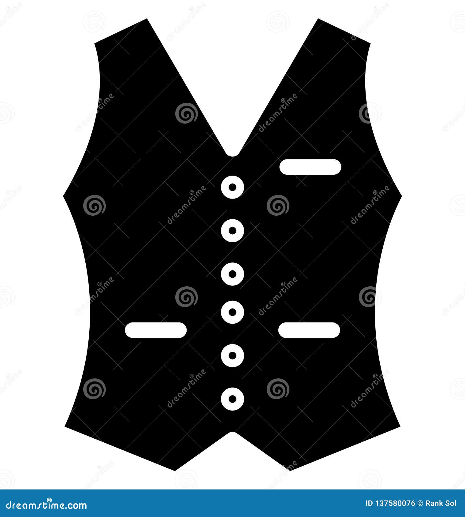 Casual Vests Isolated Vector Icon that Can Be Easily Modified or Edit ...