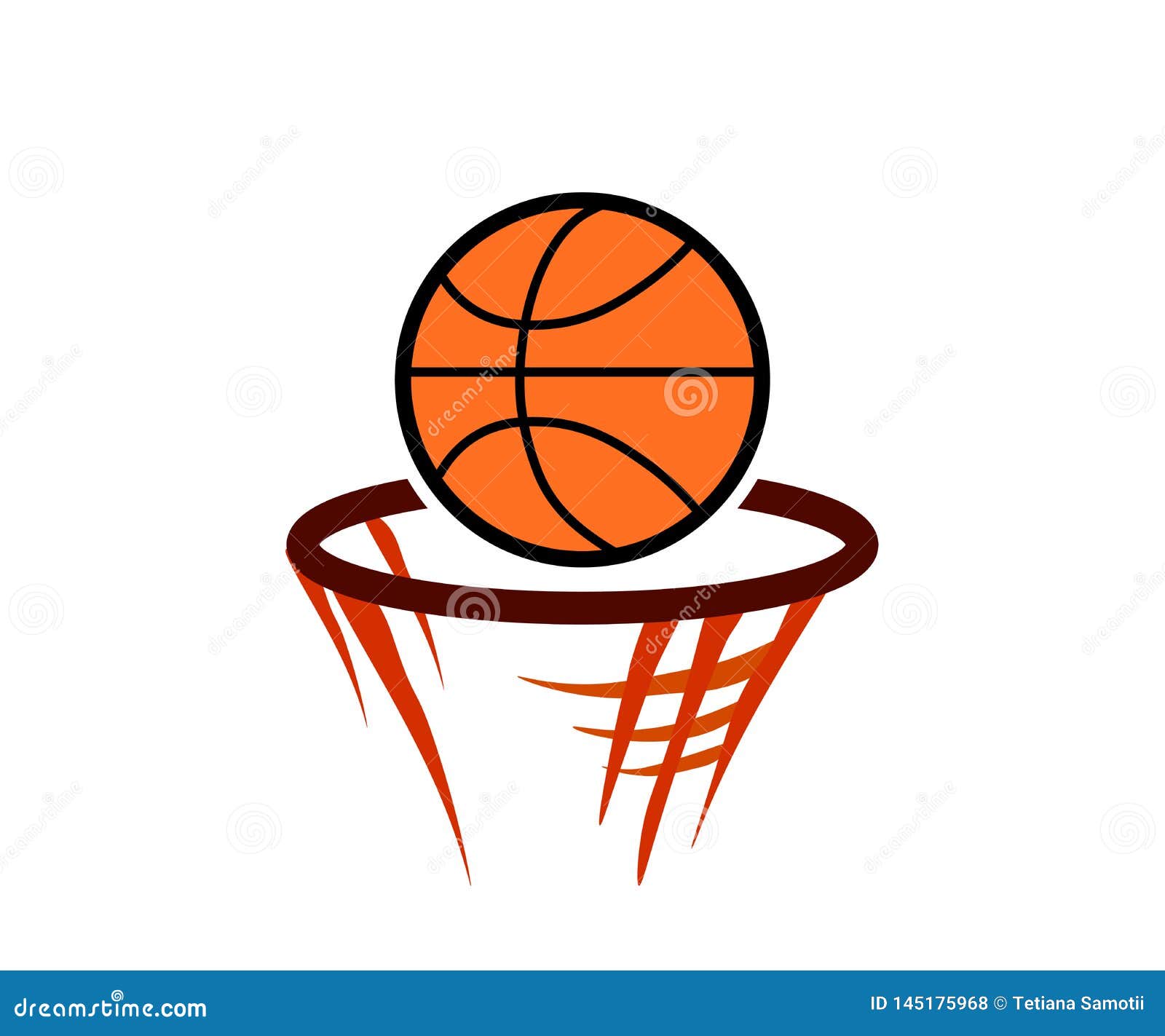 Логотип секции баскетбола