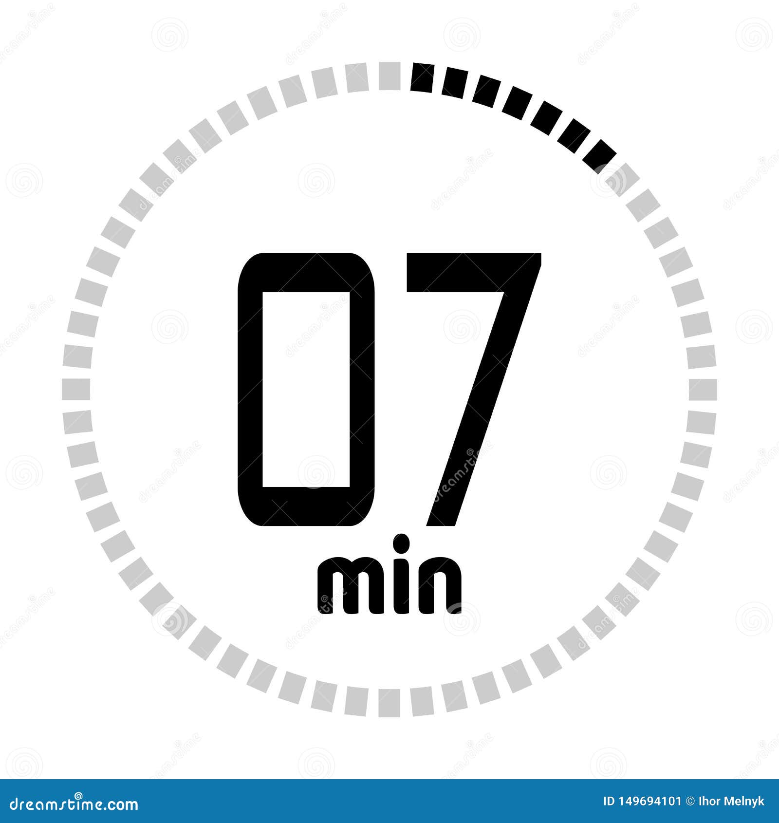 The Countdown Stock Vector - Illustration of counter, minute: 149694101