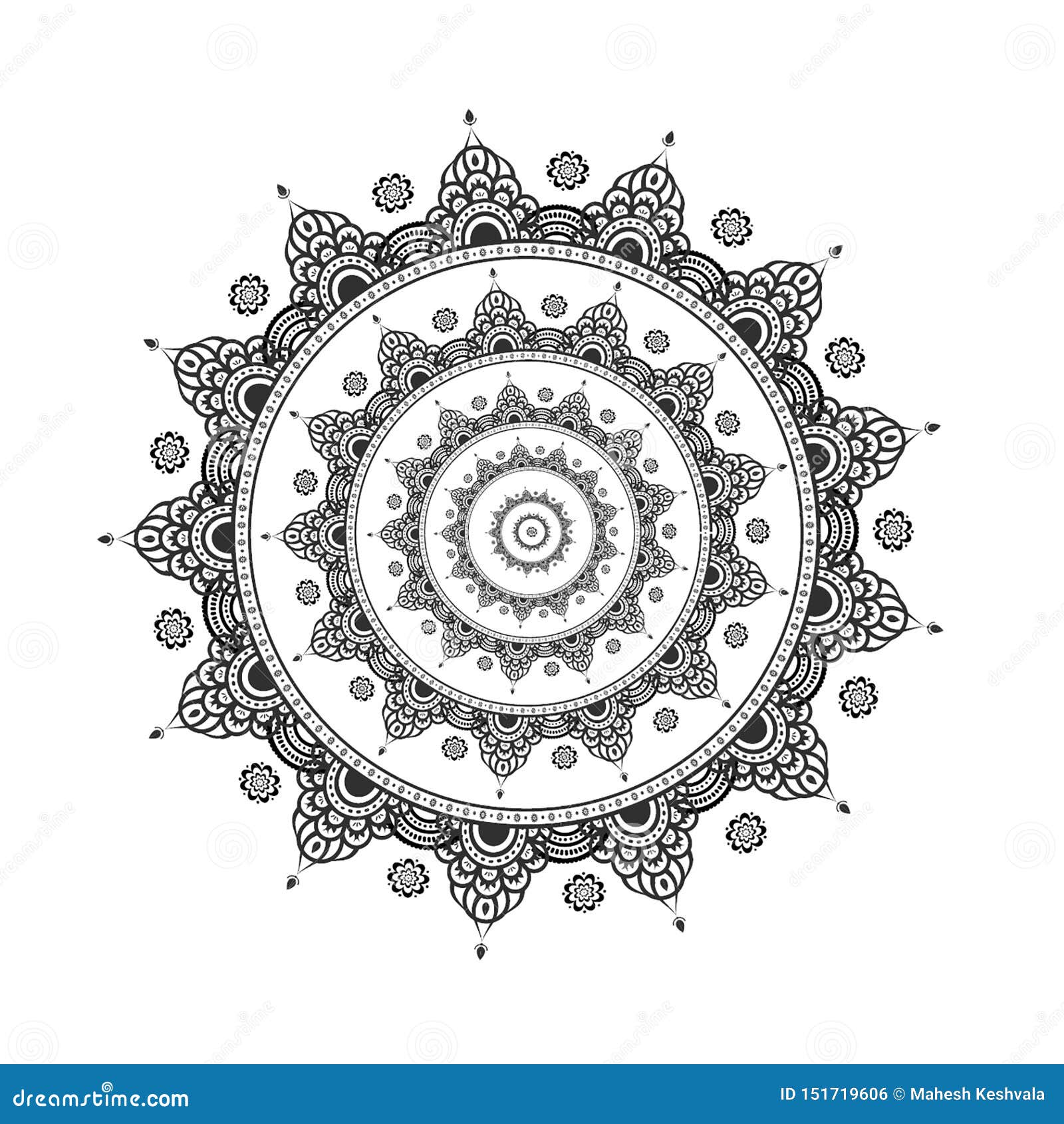 mandalas for coloring book. decorative round ornaments. unusual flower 