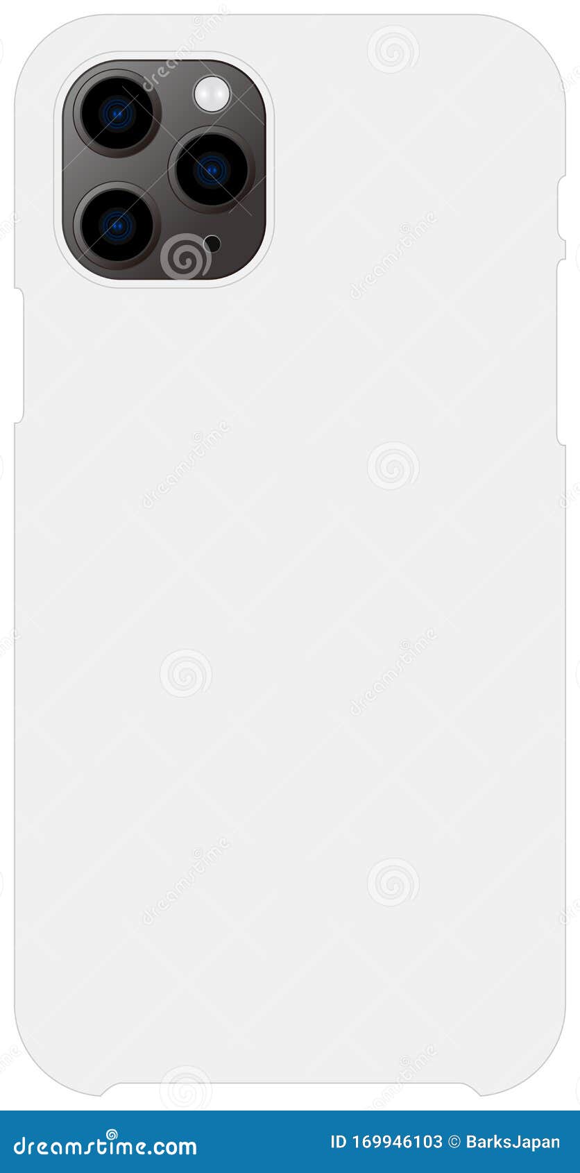 Download Smartphone Case Mockup Template Vector Illustration Stock ...