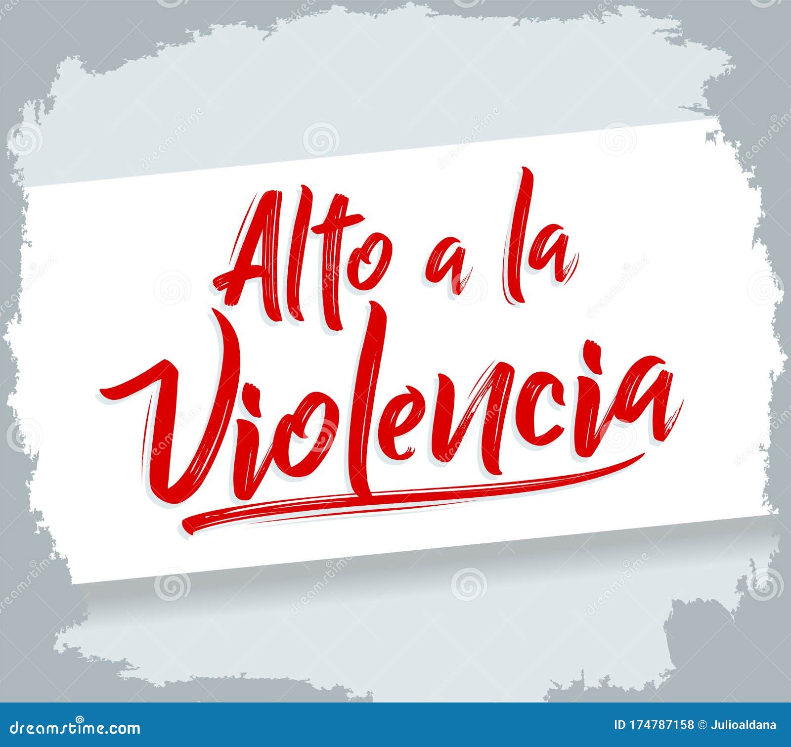 alto a la violencia, stop the violence spanish text,  .