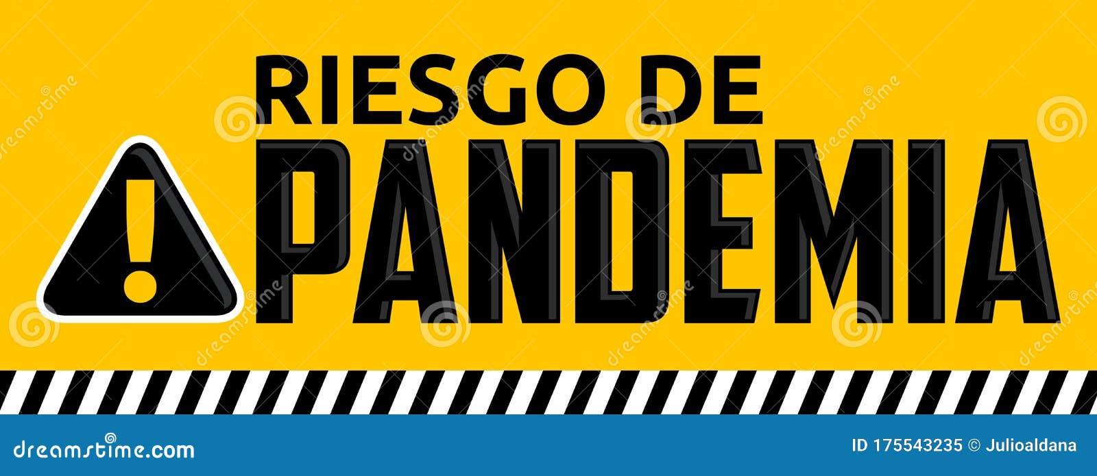 riesgo de pandemia, pandemic risk spanish text  .
