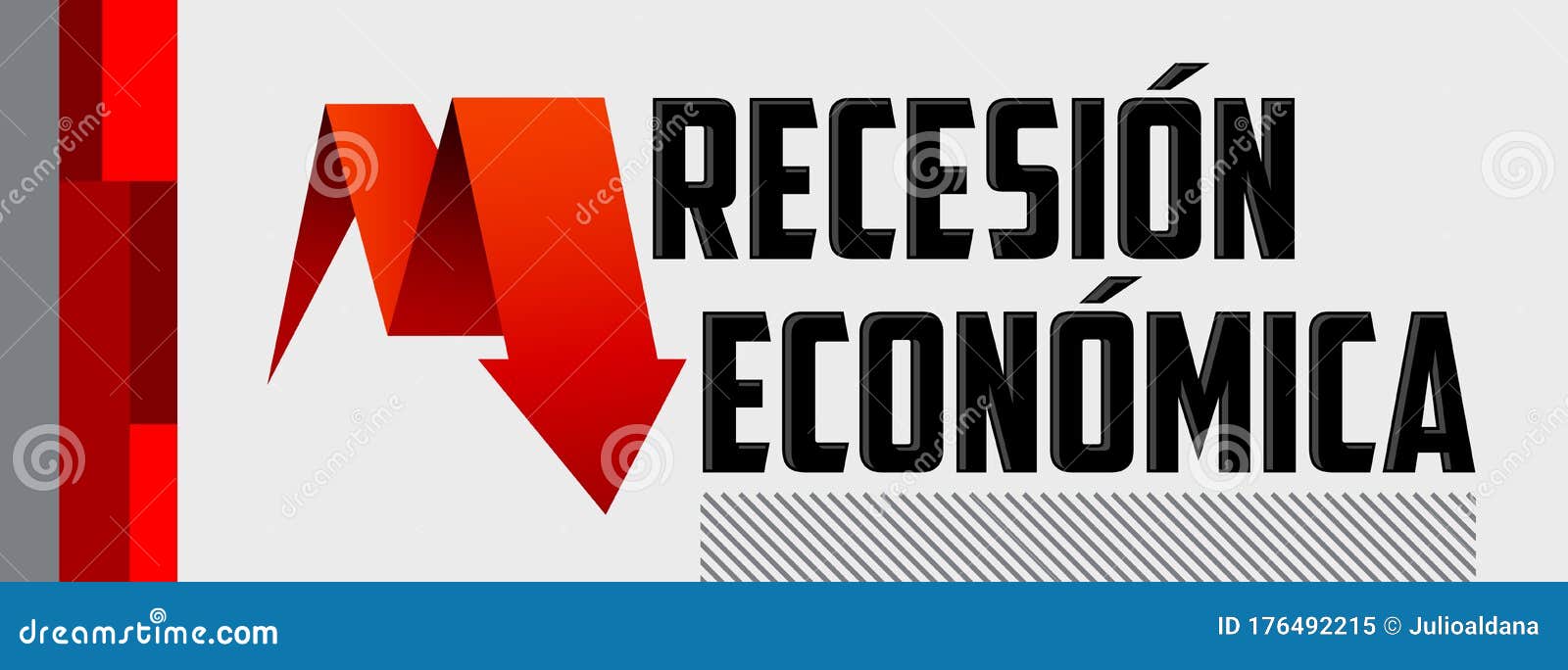 recesion economica, economic recession spanish text  .