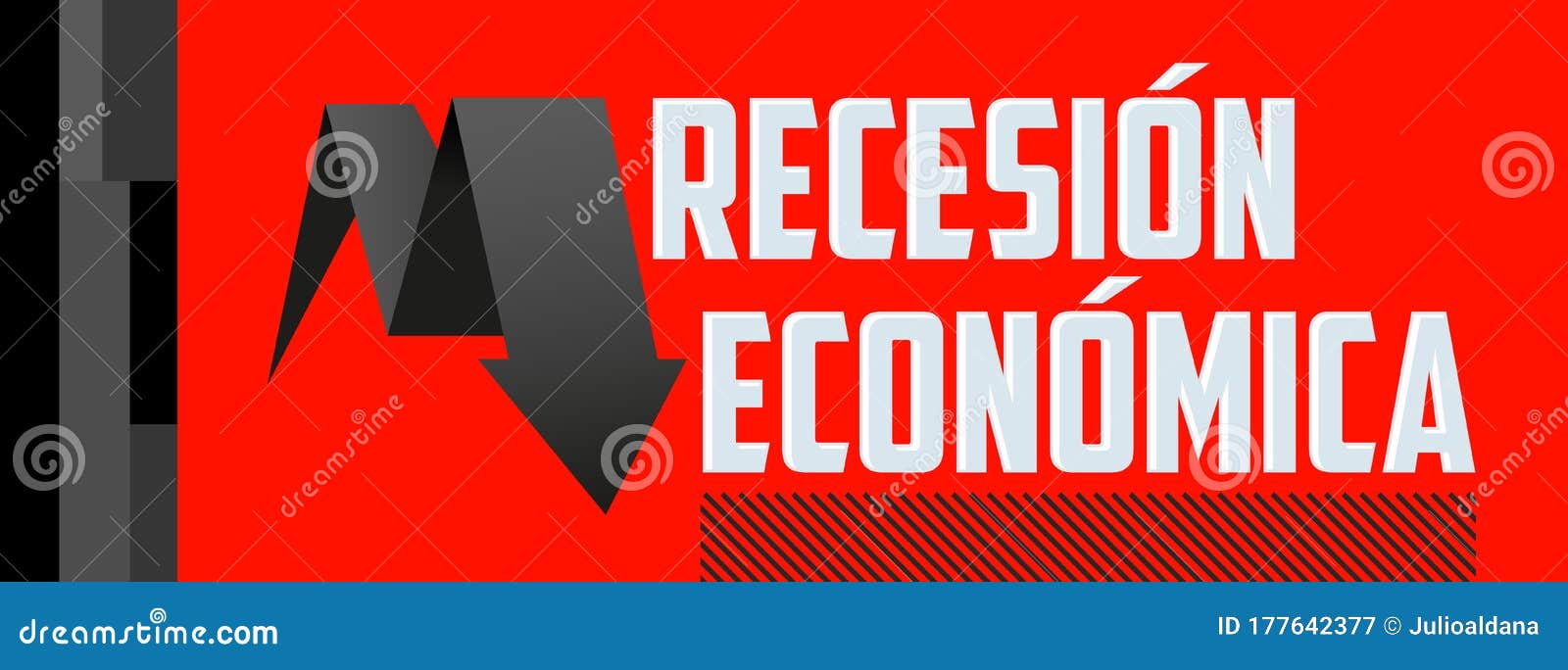 recesion economica, economic recession spanish text  .