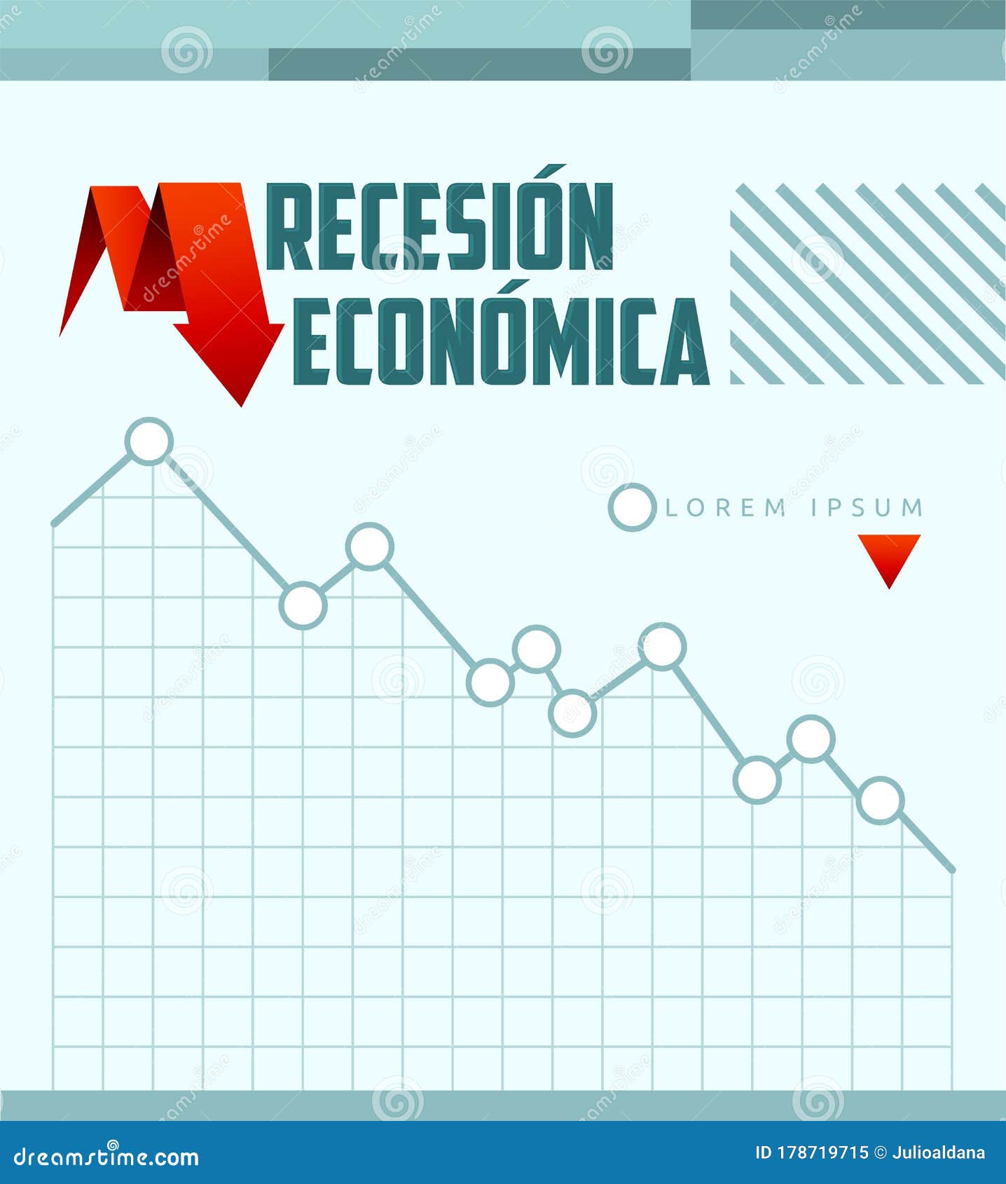 recesion economica, economic recession spanish text  .