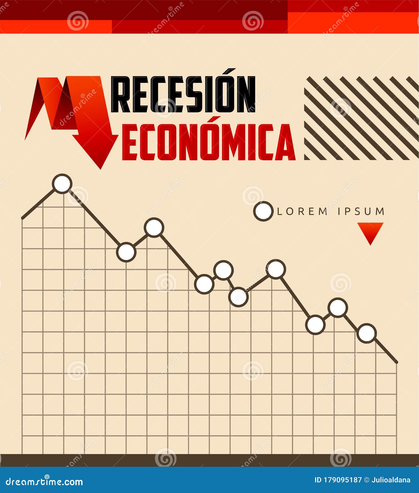 recesion economica, economic recession spanish text  .