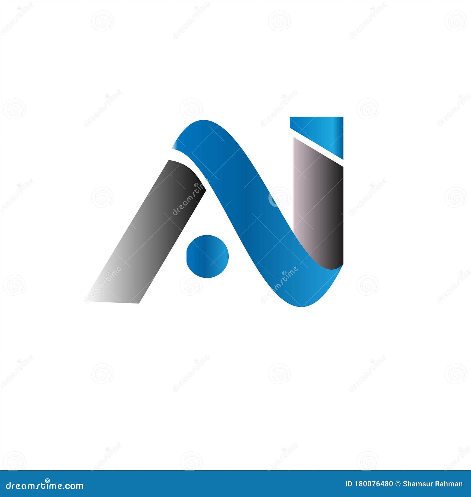 Initial Letter Ai Logo or Ia Logo Vector Design Template Stock ...