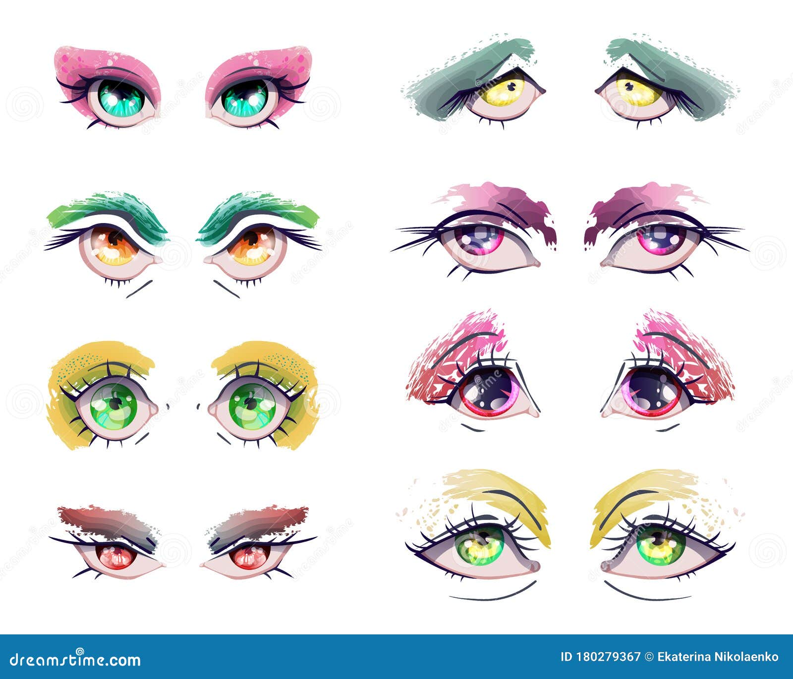 Paint Anime Eyes in 6 Steps  Art Rocket