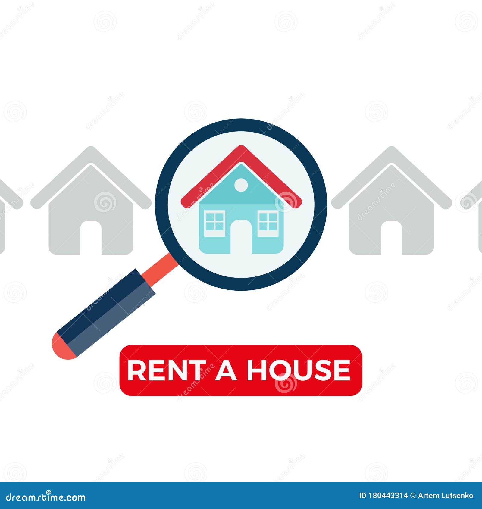 Home Loan Concept, Rent, Buying a Property. Real Estate Agent at Work