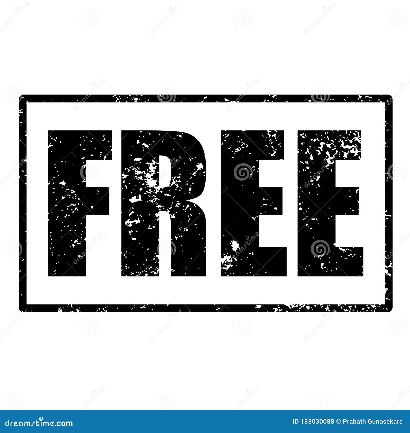 Black and White Free Stamp Icon Logo Stock Vector - Illustration of