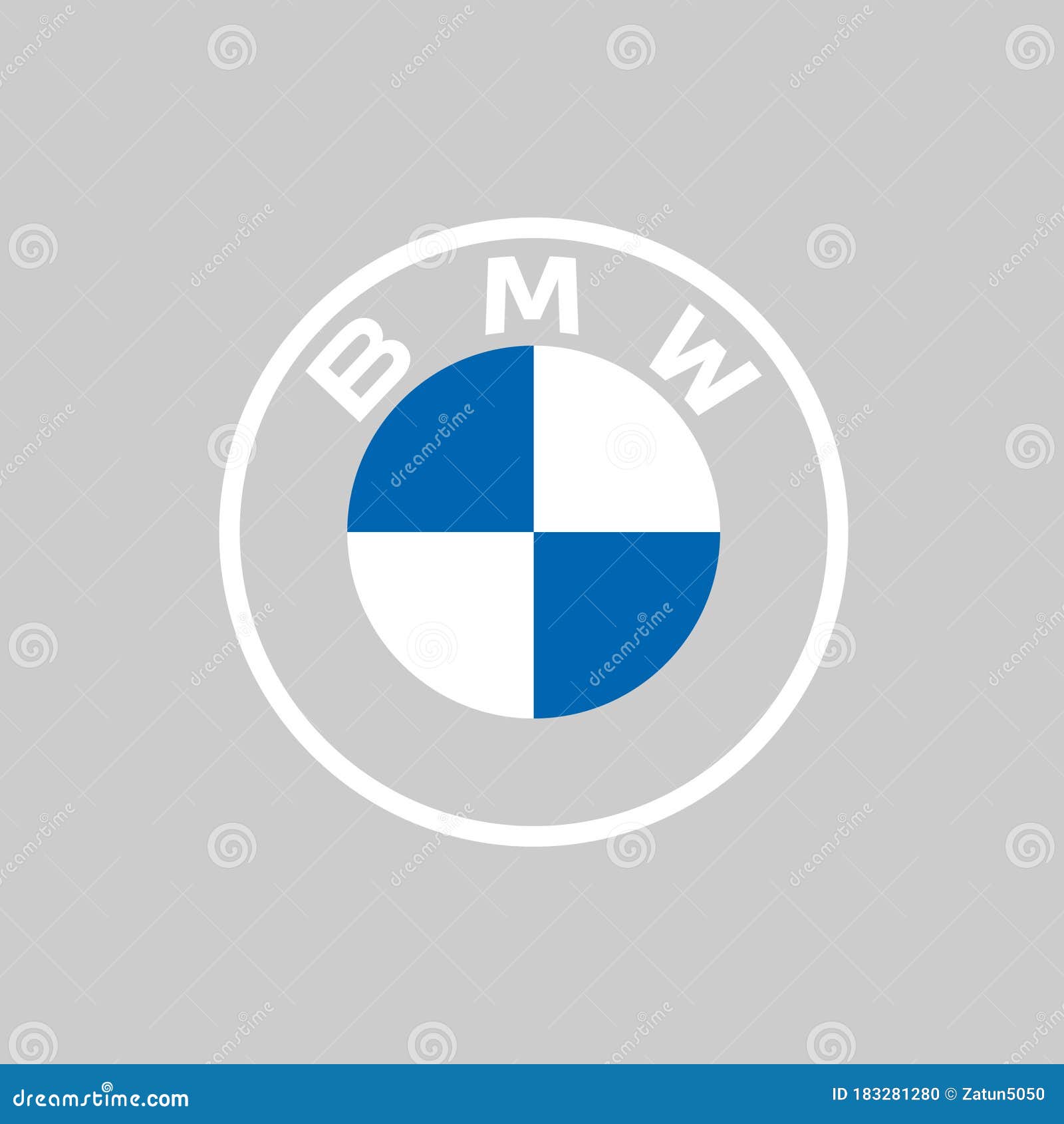 BMW New Logo Vector Art Work Editorial Image - Illustration of business,  city: 183281280