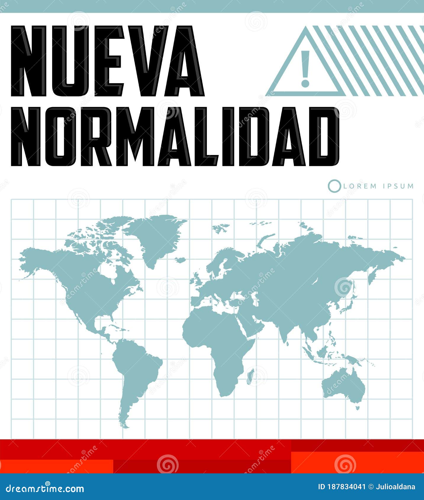 nueva normalidad, new normal spanish text,  .