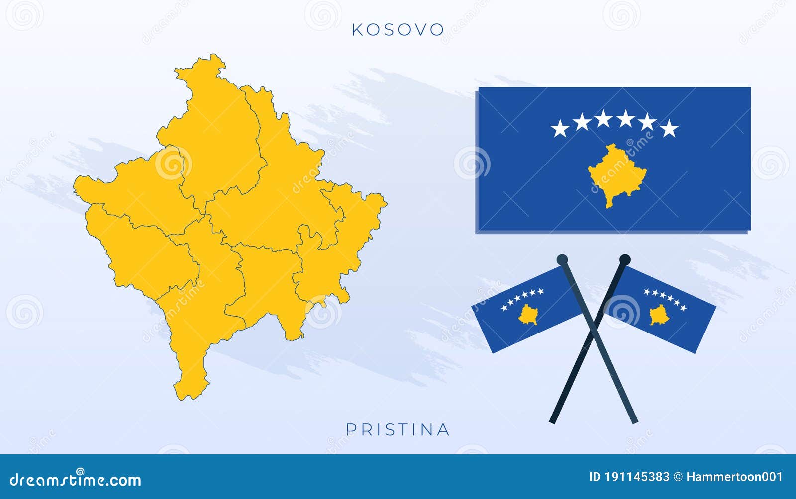 Kosovo flag Vectors & Illustrations for Free Download