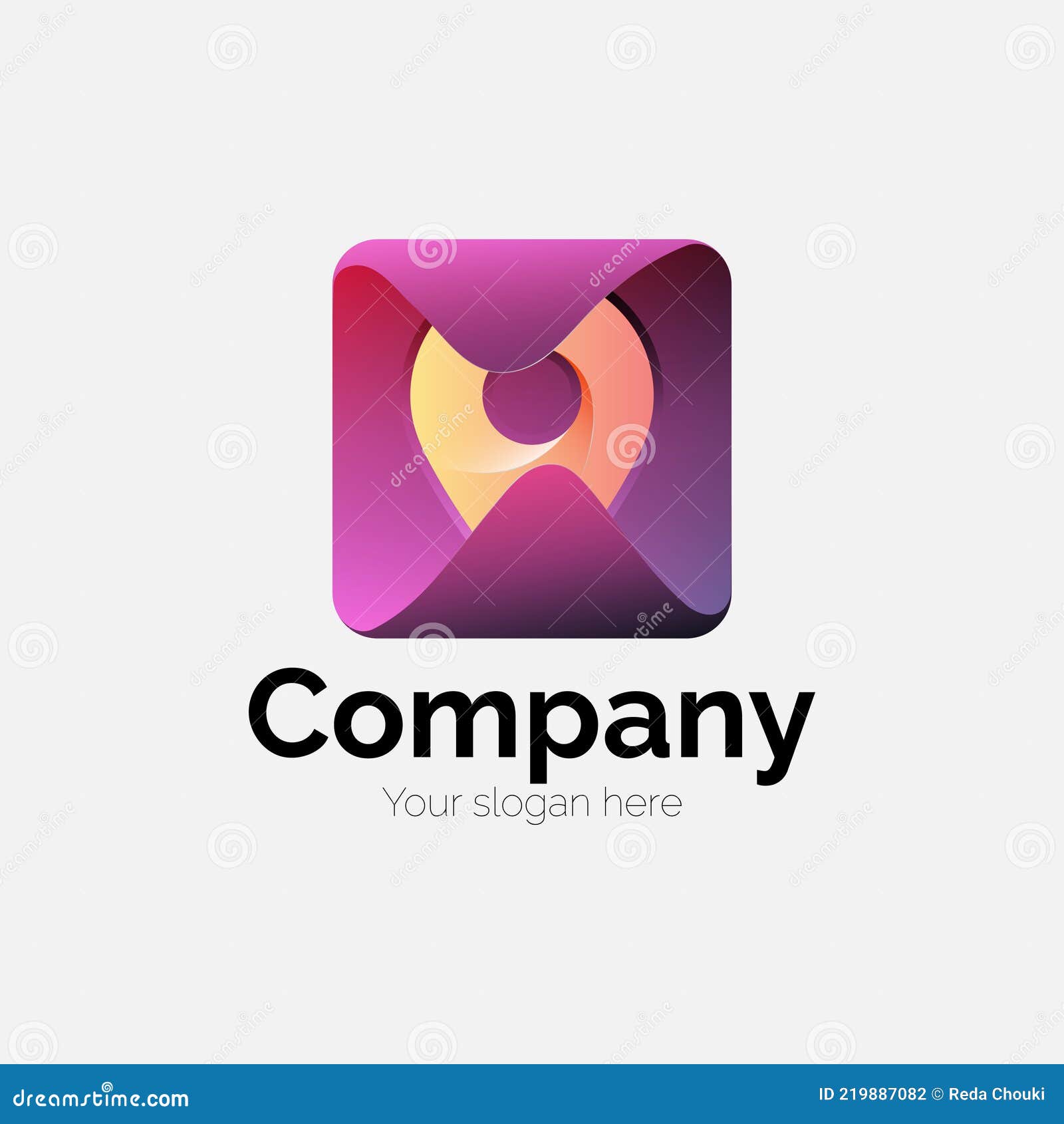 Hide My Localization Logo, Localization Logotype, Pin Icon, Map