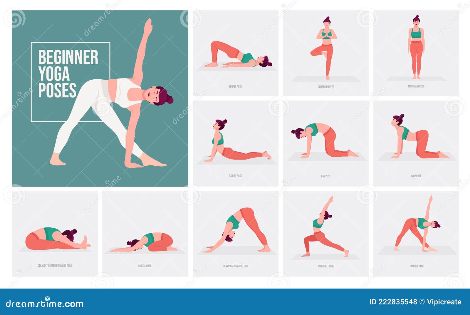 yoga poses for beginners - Google Search | Yoga poses names, Yoga videos  for beginners, Basic yoga poses