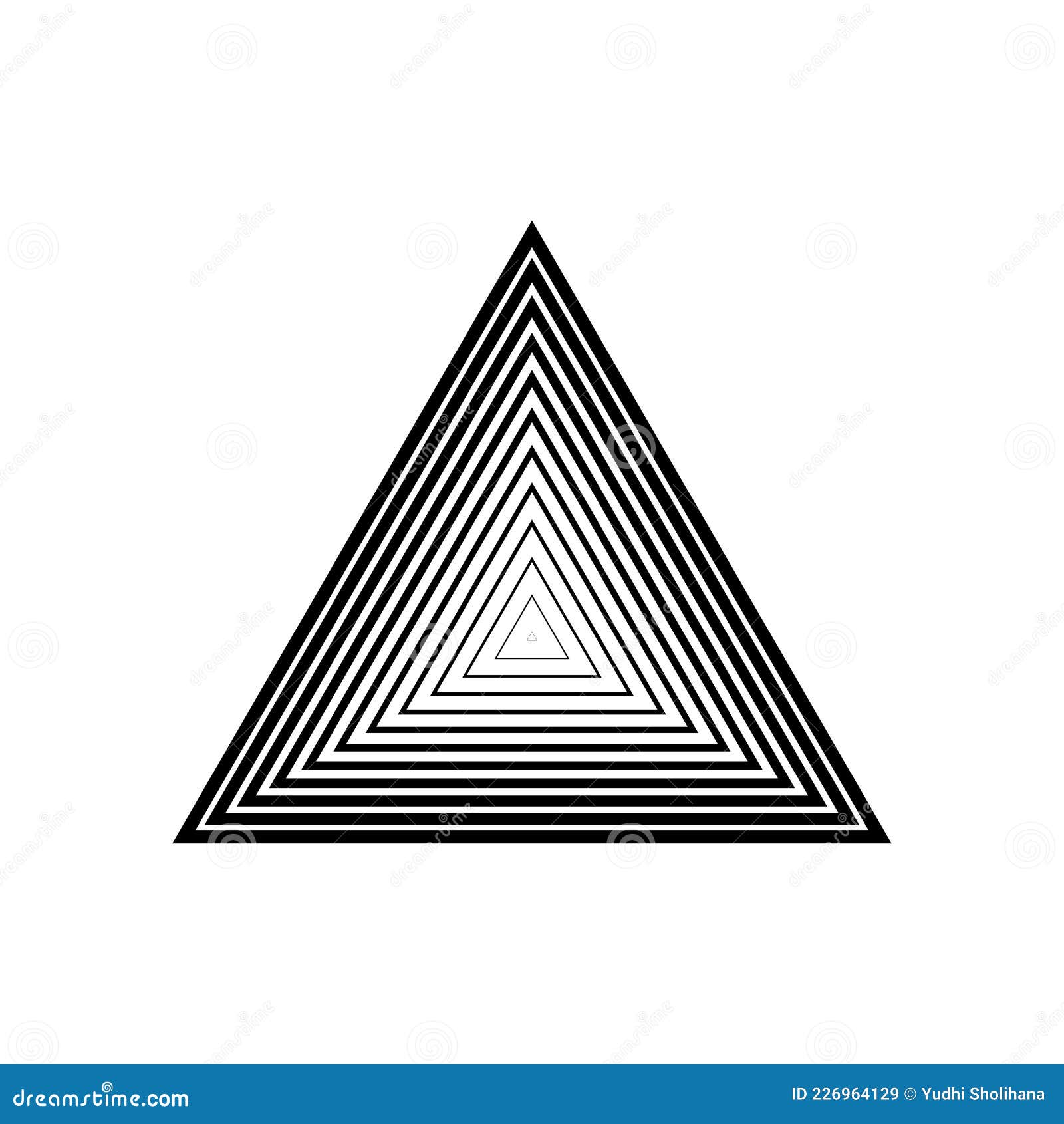 Halftone Triangle Lines, Vector Illustration Eps.10 Stock Vector ...