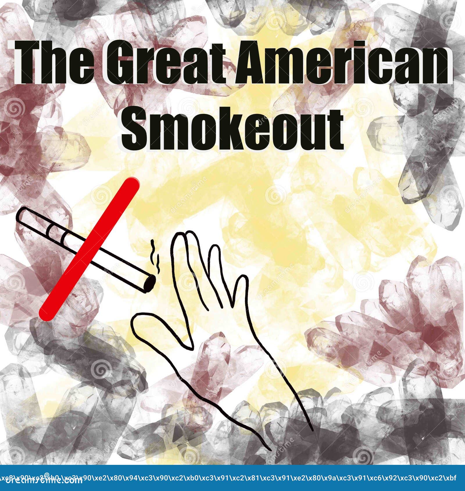 Smoking Cessation Day in the USA on November 18, Quitting Smoking, Not