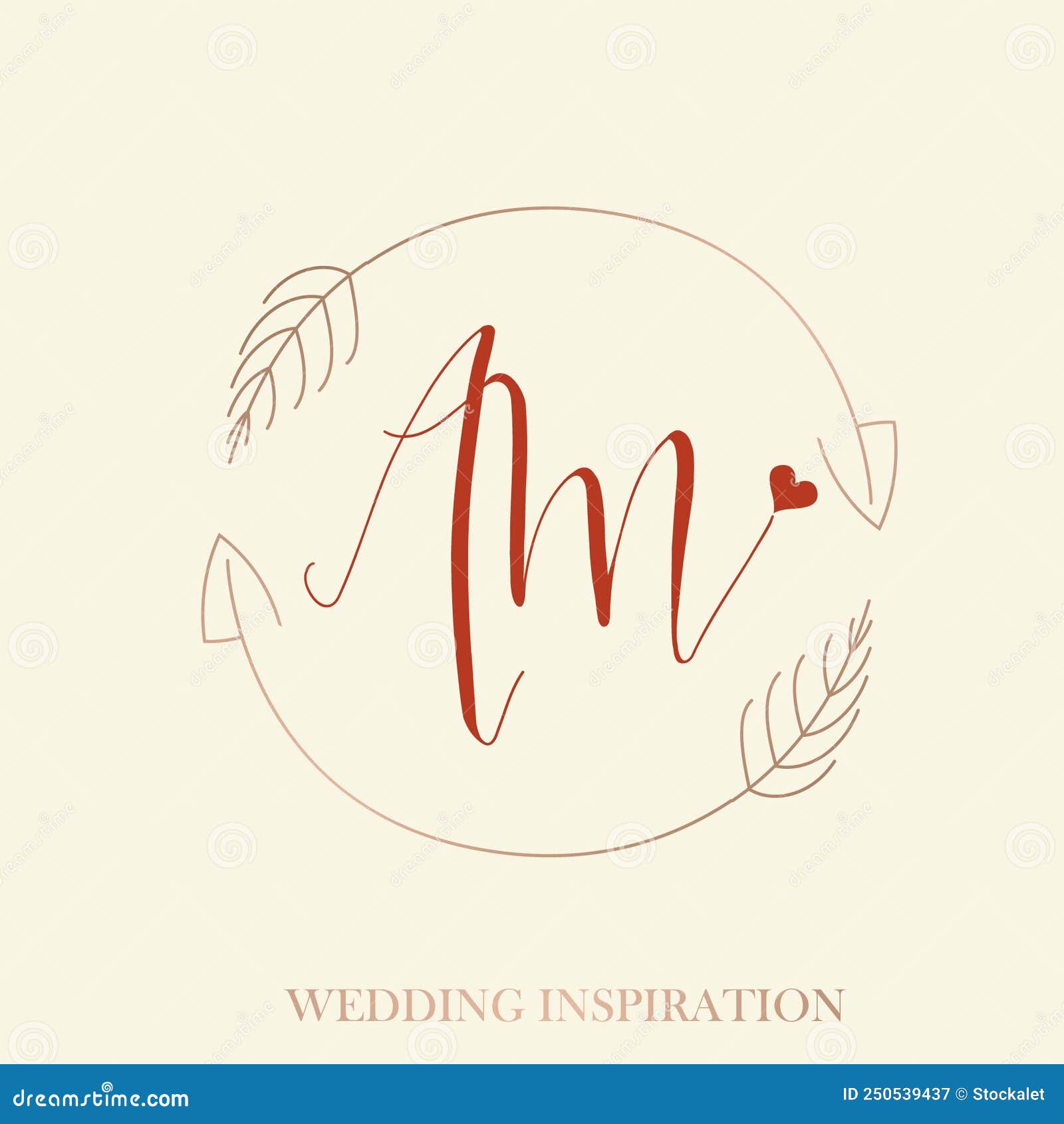 LV, VL, Wedding Monogram, Calligraphy Graphic by 99SiamVector