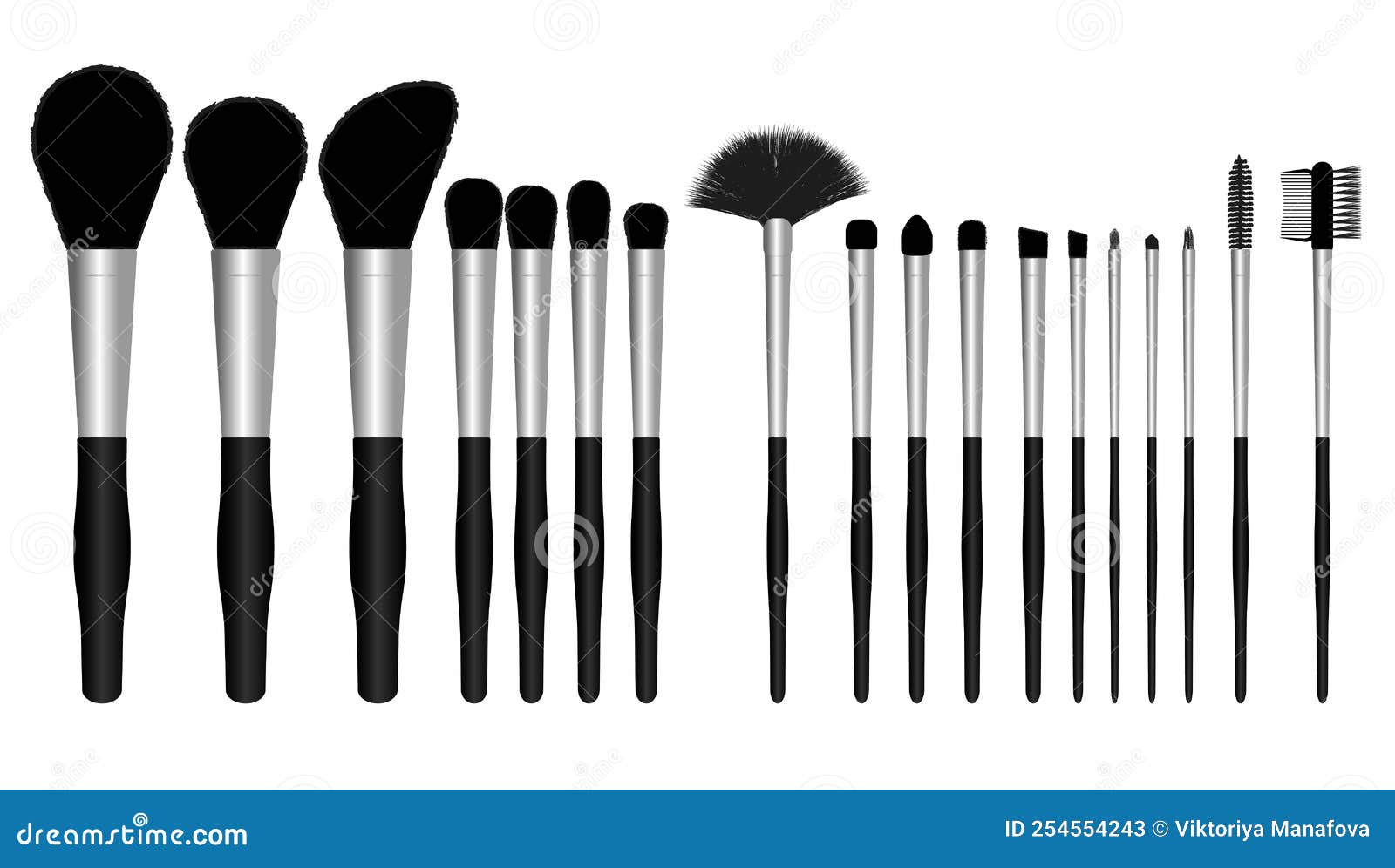 set-of-make-up-brushes-stock-vector-illustration-of-types-254554243