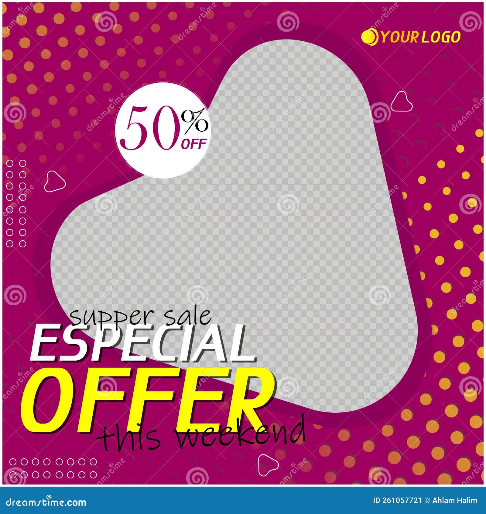 super sale - especial offer - social media post