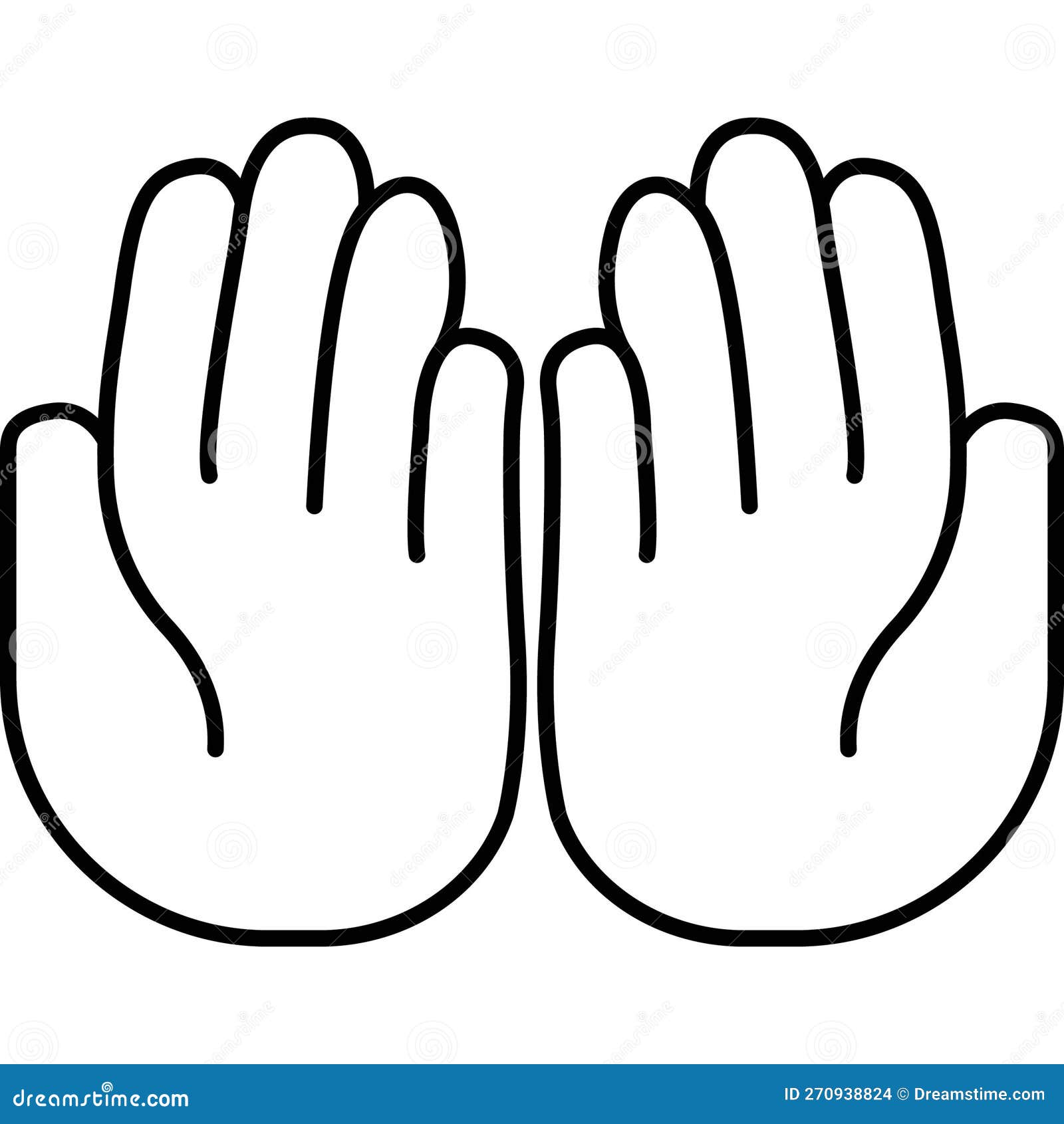 hand raiz pray which can easily edit or modify
