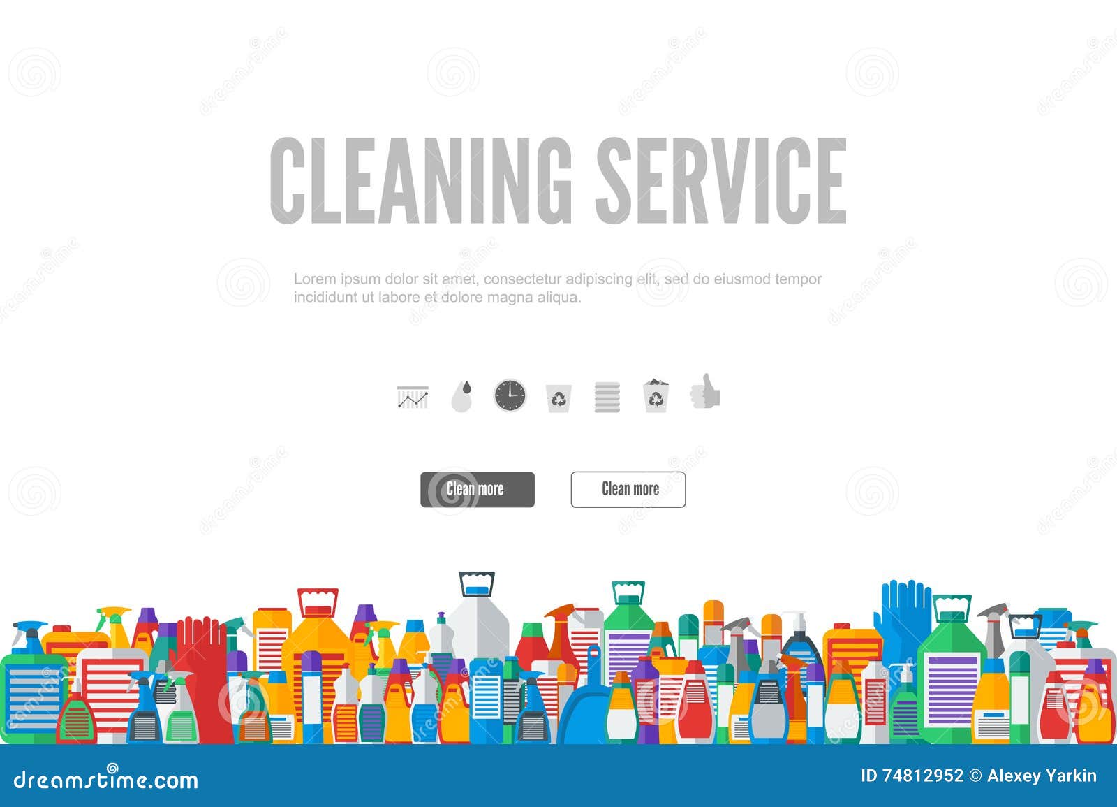 web banner or gift card template for a cleaning service stock cleaning service card designs
