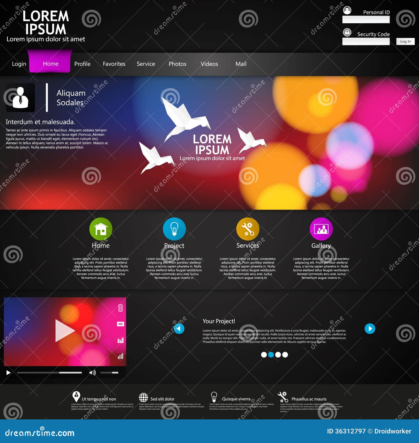 web  s. templates for website.
