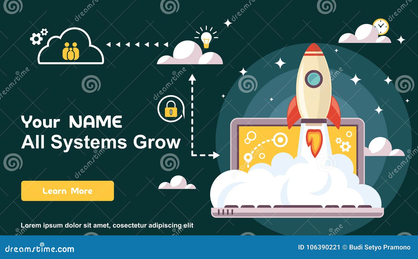 web  simple laptop, phone, and mobile rocket logo  template, technology. logo  .