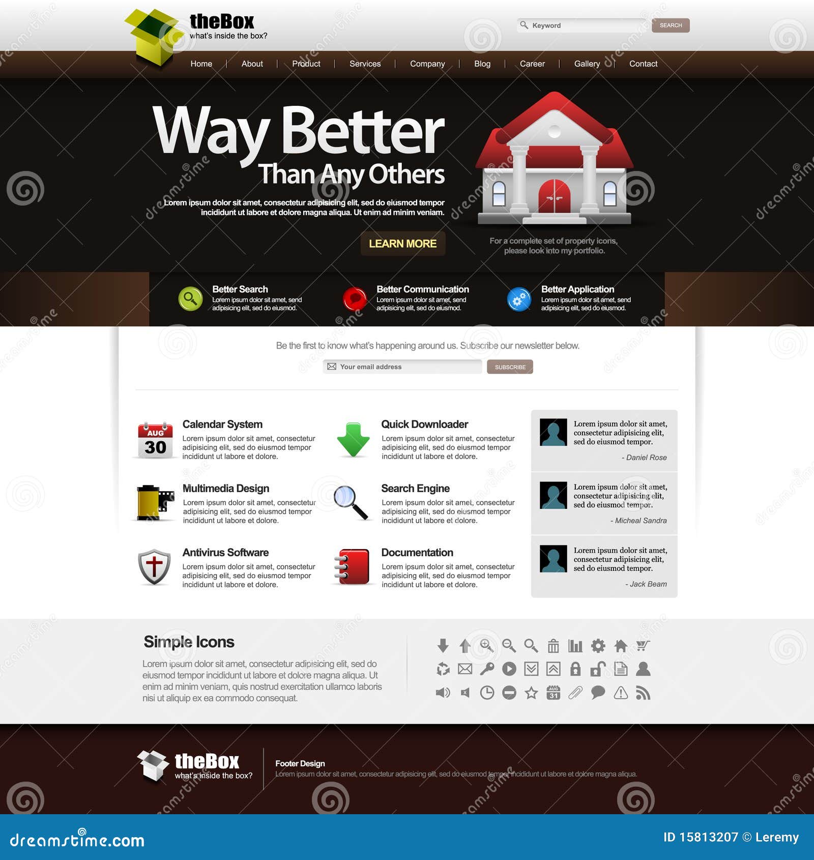 Website Design Templates For Title Insurance Companies