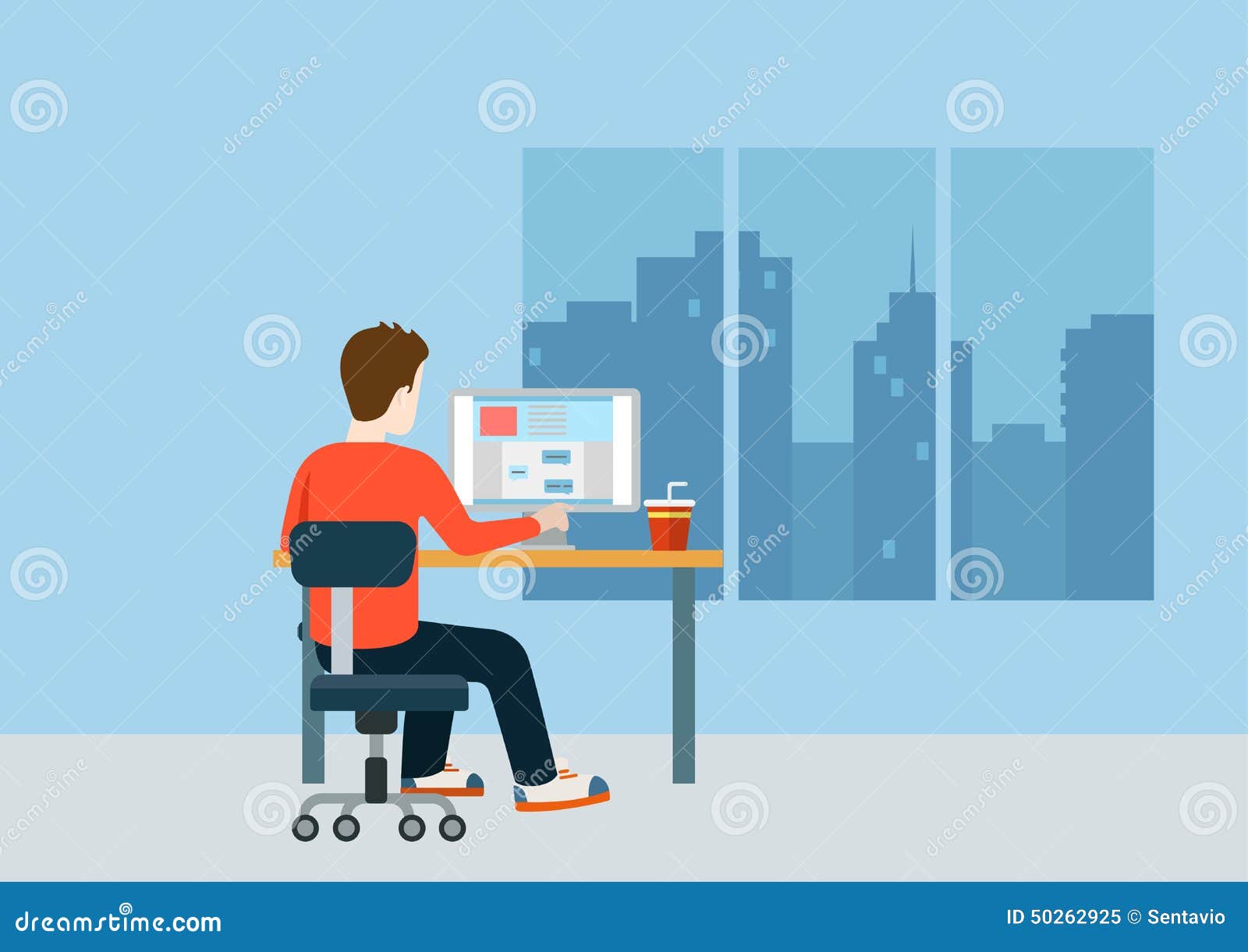 software free 3d mockup Workplace Coder Programmer Designer Modern Template Web software free 3d mockup Workplace Coder Programmer Designer Modern Template Web