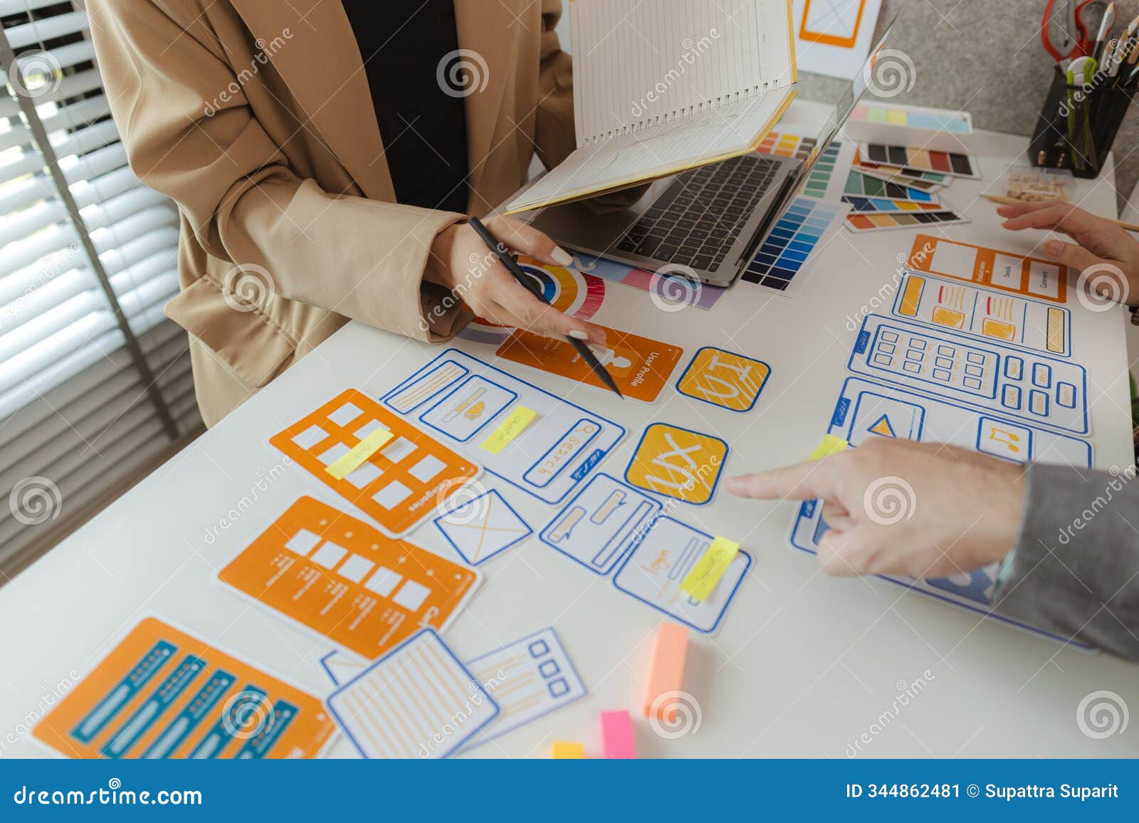 web ers are working hard to  the appearance of digital products that are colorful, attractive, and user-friendly,