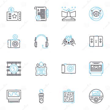 Web Development Agency Linear Icons Set. Web Design, Coding ...