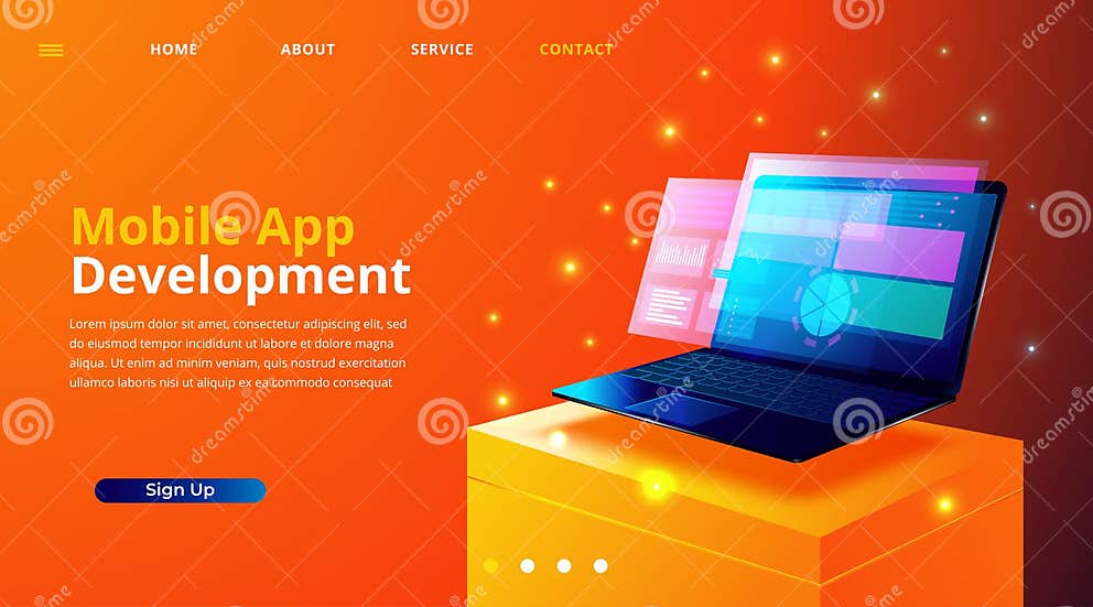 Web Development, Coding and Programming Responsive Layout Internet Site ...