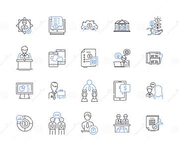 Web Development Line Icons Collection. HTML, CSS, JavaScript ...