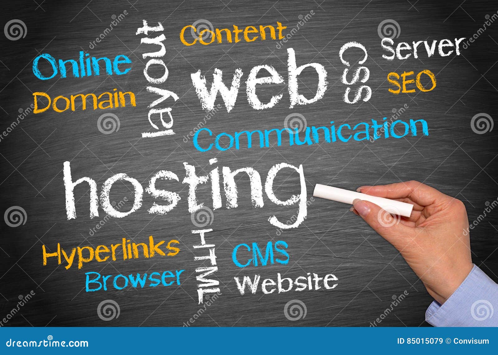 web hosting business concept