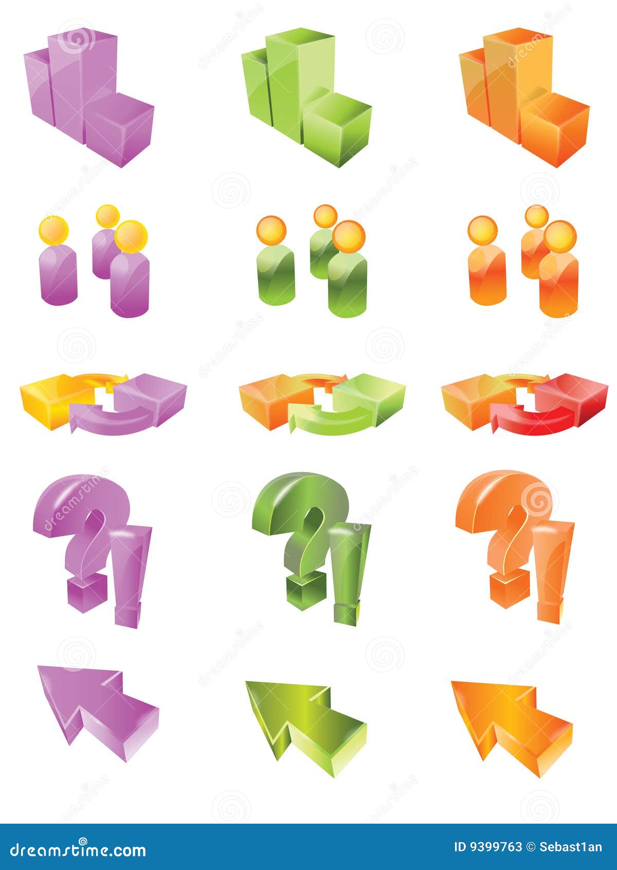 Paperclip Question Mark Cartoon Character Clip Vector Illustration