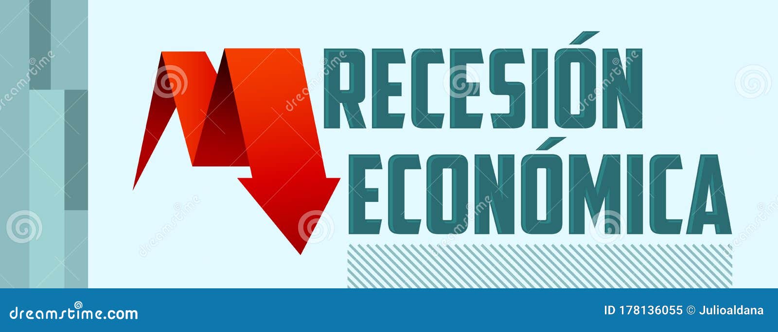 recesion economica, economic recession spanish text  .